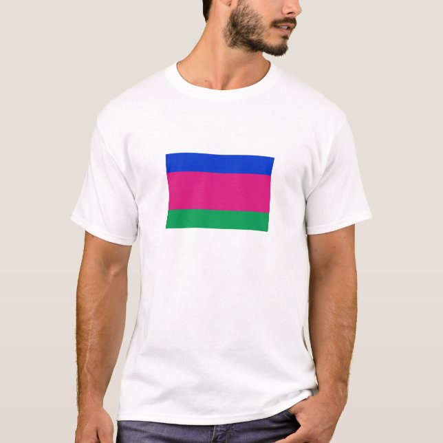 Kuban People's Republic Flag T-Shirt (Front)