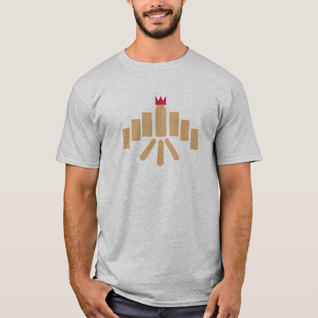 Kubb game T-Shirt (Front)