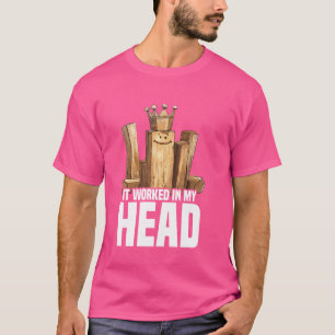 Kubb Set Viking Chess Lover Lawn Game Player Vikin T-Shirt
