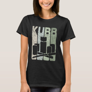 Kubb Vintage Kubb Player Retro Kubb Game T-Shirt