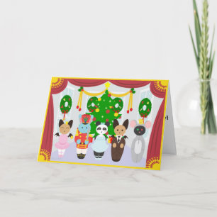 Kuddle Krew Nutcracker Suite Holiday Card
