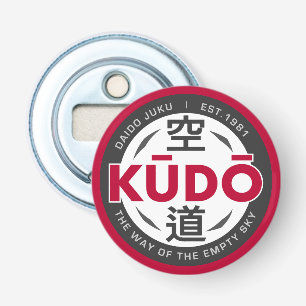 Kudo – Minimal Japanese Martial Arts Emblem Bottle Opener