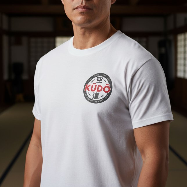 Kudo – Minimal Japanese Martial Arts Emblem T-Shirt (Creator Uploaded)