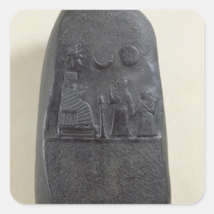 Kudurru of King Melishikhu II Square Sticker
