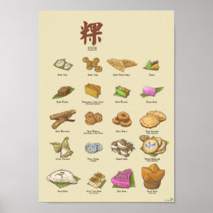 Kueh 粿 II (A4) Poster