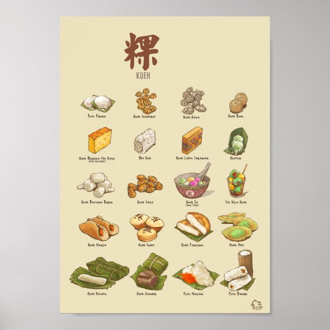 Kueh | 粿 IV (A4) Poster (Front)