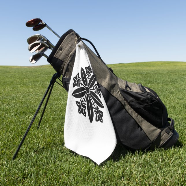 Kuga Ryugan Kuruma Golf Towel (Green)