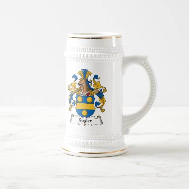 Kugler Family Crest Beer Stein (Right)
