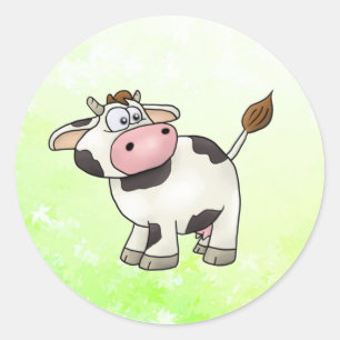 Kuh  classic round sticker