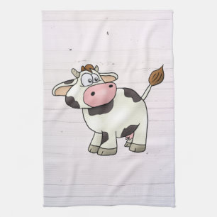 Kuh Tea Towel