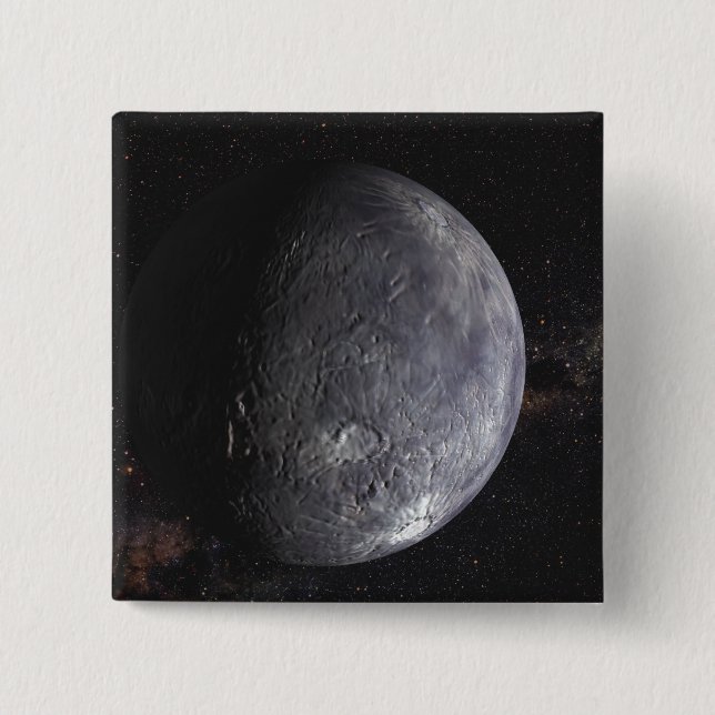 Kuiper Belt Object 15 Cm Square Badge (Front)