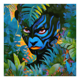“Kuiráya” – Painted Leaf - Women In Amazonia Photo Print