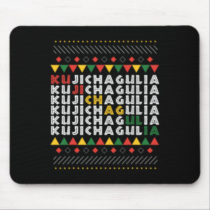 Kujichagulia Kwanzaa African American Self Determi Mouse Pad