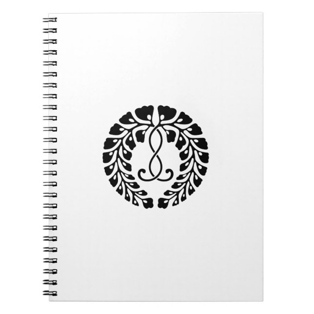 Kujo wisteria spiral notebook (Front)