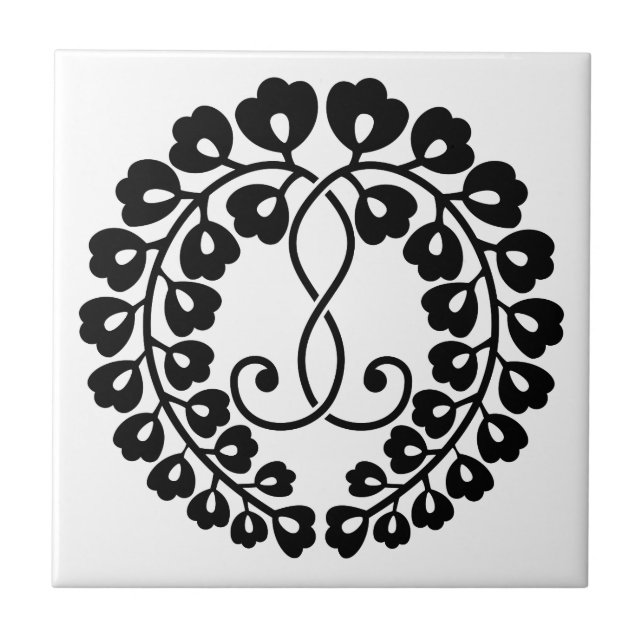 Kujo wisteria tile (Front)