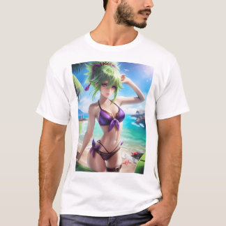 Kuki Shinobu Swimsuit 76 T-Shirt