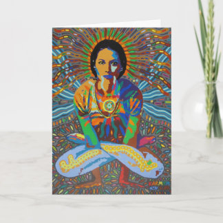 kukkutasana 2009 as greeting card