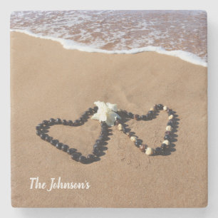 Kukui Nut Leis on Hawaiian Sandy Beach Coaster