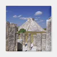 Kukulcan Pyramid as seen from the Group of the