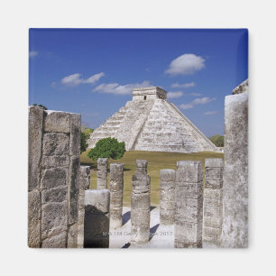 Kukulcan Pyramid as seen from the Group of the Magnet