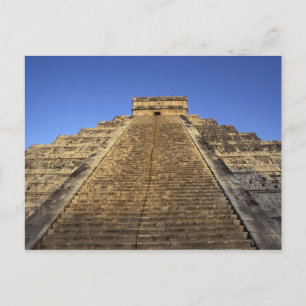 Kukulcan Temple or Castillo Castle) in 2 Postcard
