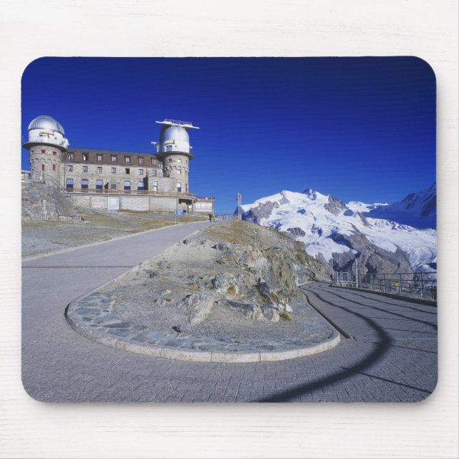 Kulm hotel and trail, Gornergrat, Zermatt, Mouse Pad (Front)