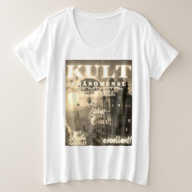 KULT PHÄNOMENAL MONUMENTAL PLUS SIZE T-Shirt (Design Front)