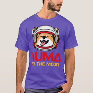 Kuma To The Moon Kuma Inu Token Astronaut Hodler  T-Shirt