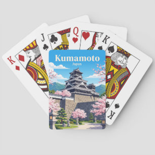 Kumamoto Castle Japan Playing Cards