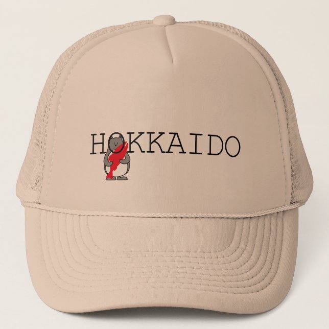kumapen hokkaido trucker hat (Front)