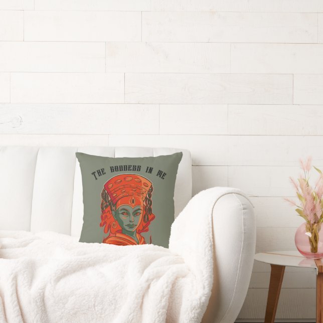  Kumari - The goddess in me    Cushion (Couch)