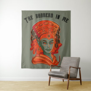  Kumari - The goddess in me    Tapestry