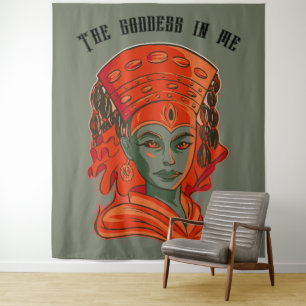 Kumari - The goddess in me    Tapestry