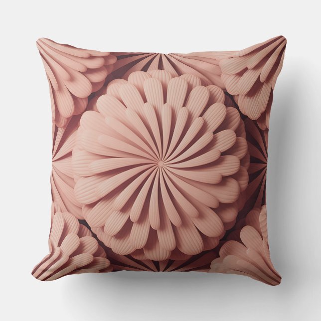Kumbasari Spiral Petal 3D Batik Motif Cushion (Front)