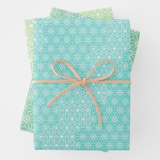 KUMIKO |  Japanese Traditional Pattern Wrapping Paper Sheet (In situ)