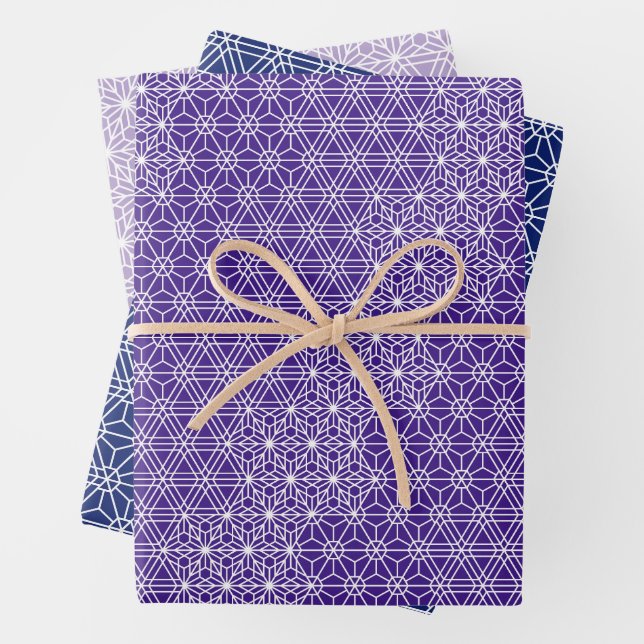 KUMIKO |  Japanese Traditional Pattern Wrapping Paper Sheet (In situ)