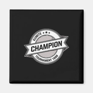 Kumite Champion Martial Arts Kung Fu Karate Cinema Magnet