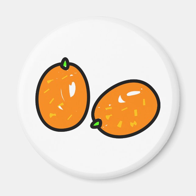 Kumquat Magnet (Front)