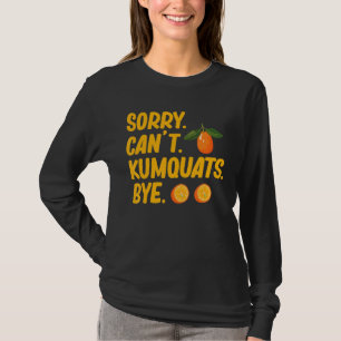 Kumquat Tree Fruit Recipes Orange Plant Marmalade T-Shirt