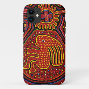 Kuna Indian Girl on a Bicycle Case-Mate iPhone Case