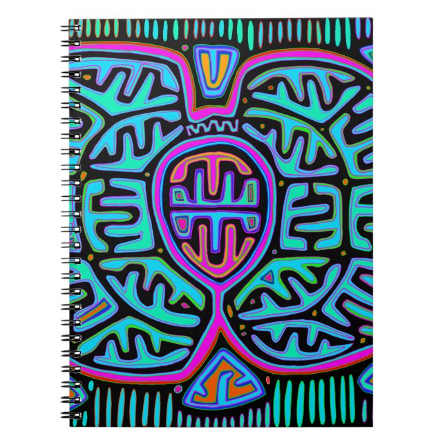 Kuna Indian Mariposa Notebook (Front)