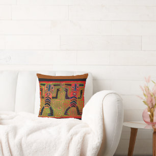 Kuna Indian Twin Spirits Cushion