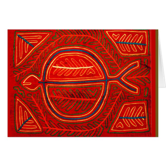 Kuna Mola Stingray (Front Horizontal)