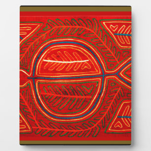 Kuna Mola Stingray Plaque