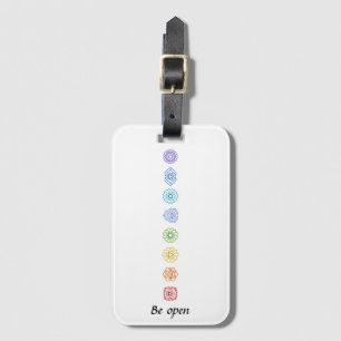 Kundalini Chakras Be Open Luggage Tag