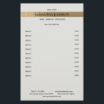 Kundenspezifische Elegante Imitat Gold Streifen Flyer<br><div class="desc">Elegante  Gold Imitat Streifen Flyer. Editiere dein Produkt in wenigen Minuten indem Du deinen Namen,  Service und Preise eingibst. Über "weiteres personalisieren" kannst Du die Schriftart,  Farbe und Position individuell wählen.</div>