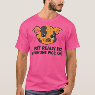 Kunekune Pig I Just Really Like Kunekune Pigs  T-Shirt