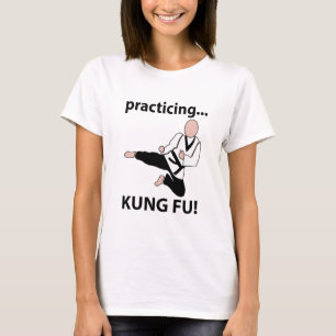 Kung Fu Black Belt Martial Arts  T-Shirt