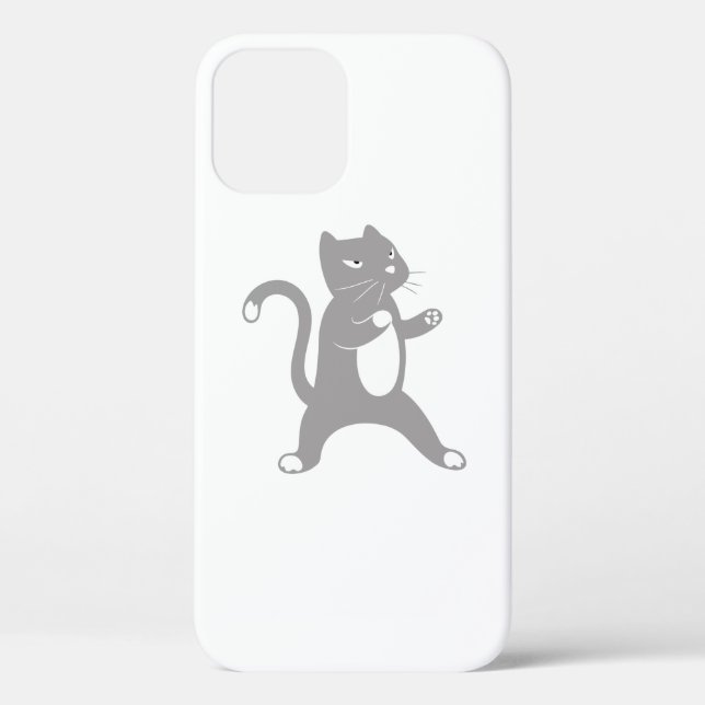 Kung Fu Cat Case-Mate iPhone Case (Back)