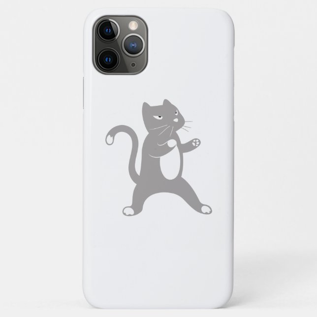Kung Fu Cat Case-Mate iPhone Case (Back)